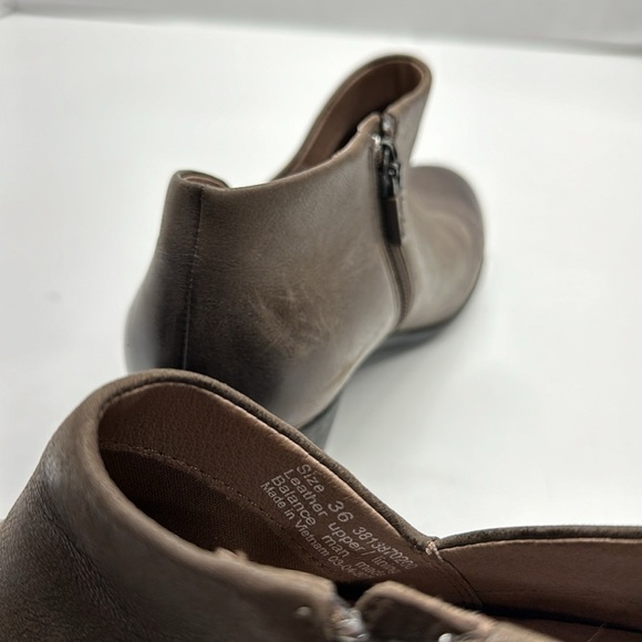 Dansko Raina Ankle Boot Boots Burnished Calf Chestnut Brown Leather 36 5.5 - 6 - Picture 10 of 11